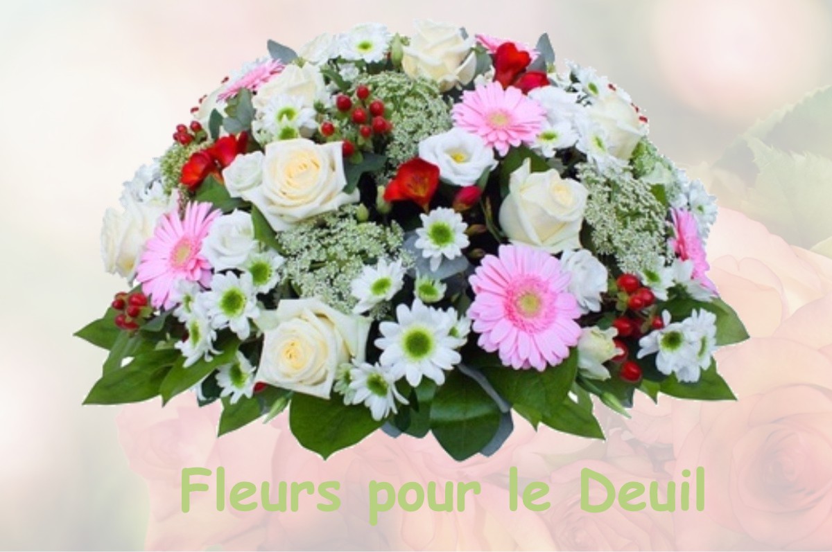 fleurs deuil RIBOUX